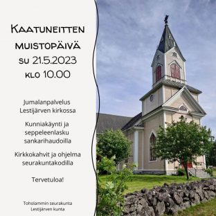 Kaatuneitten muistopäivä 21.5.2023 klo 10.00