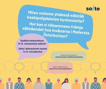 Hyvinvoinnin edistäminen Keski-Pohjanmaalla - Soite